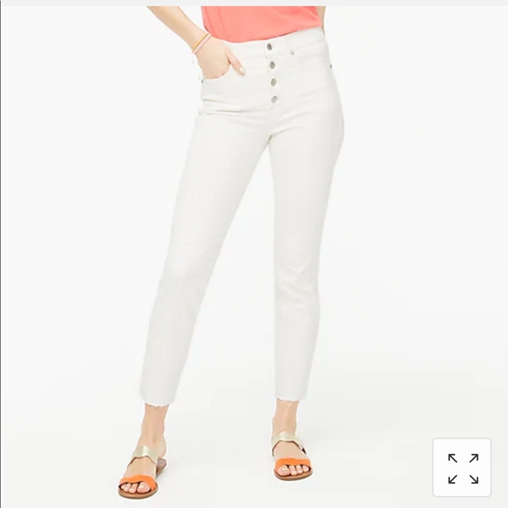 J.Crew Vintage Straight Jean denim w/button fly